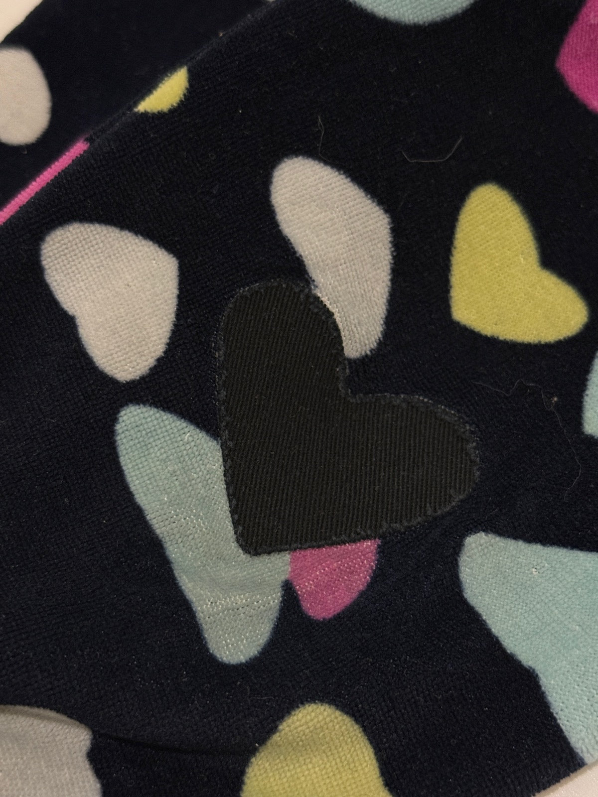 Heart Print Pajama Pants Size 130