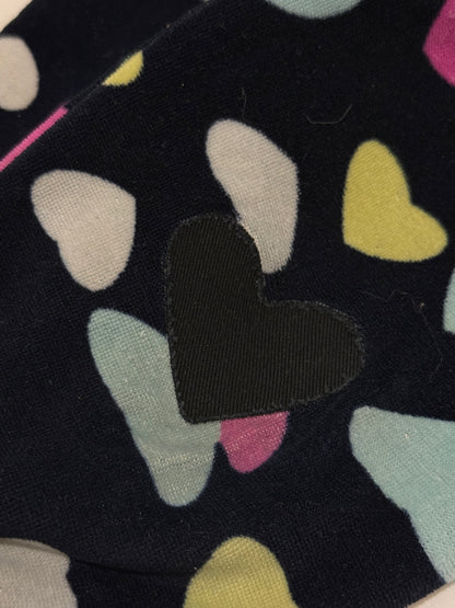 Heart Print Pajama Pants Size 130