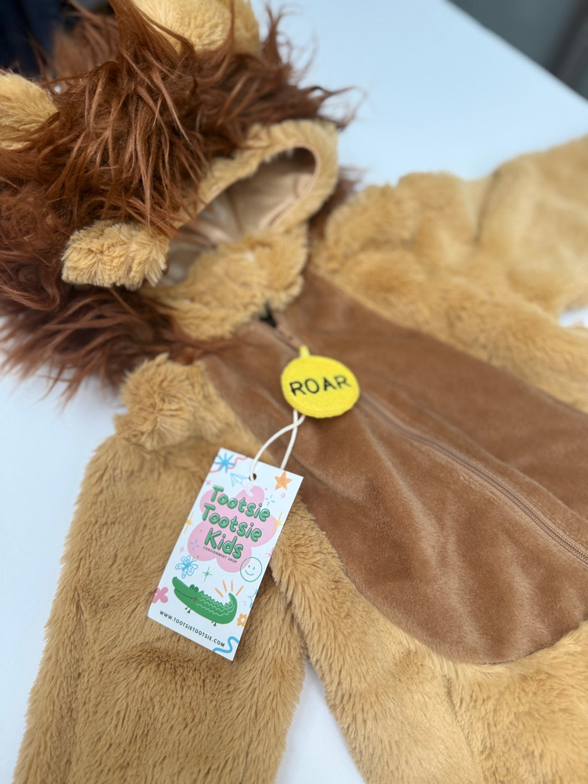 Going Wild Lion Costume Footed Sleeper 12M