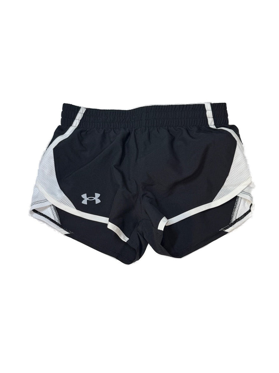Under Armour Black Running Shorts YXS -7Y