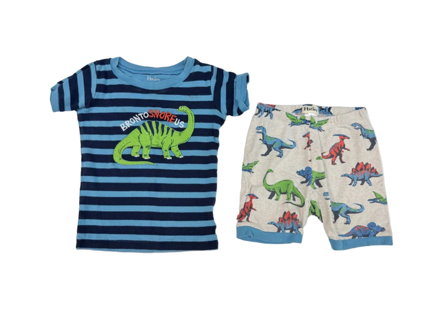 Hatley Brontosnoreus Dinosaur Pajama Set Size 5