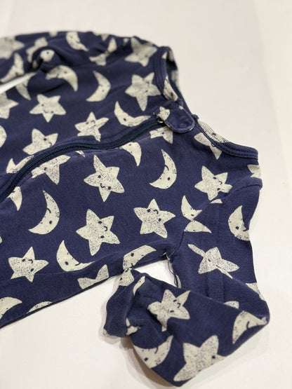 Joe Fresh Stars Moons Footed Sleeper 6-12m
