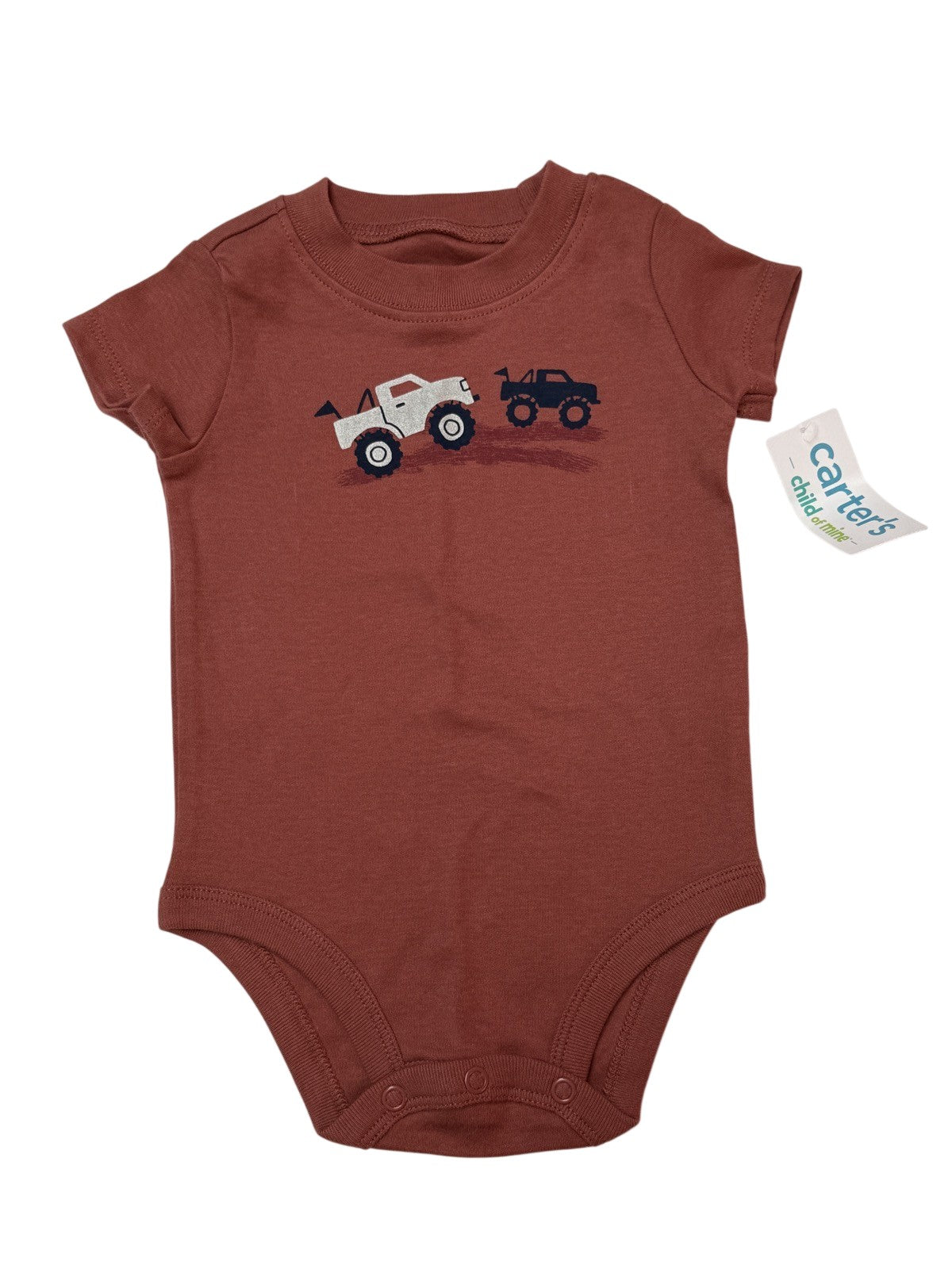 Carter's Monster Truck Bodysuit 3-6m