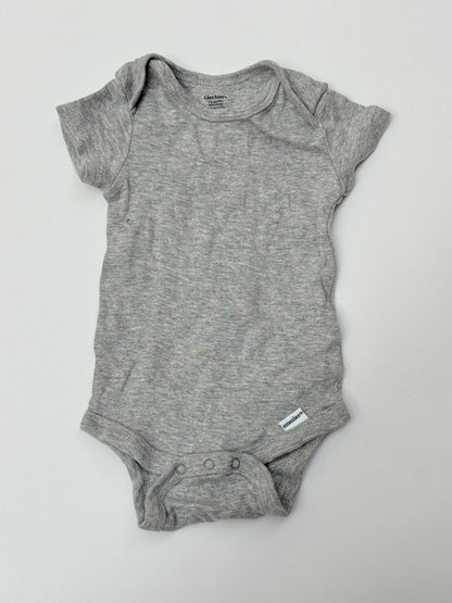 Gerber Onesie Gray Bodysuit 3-6m