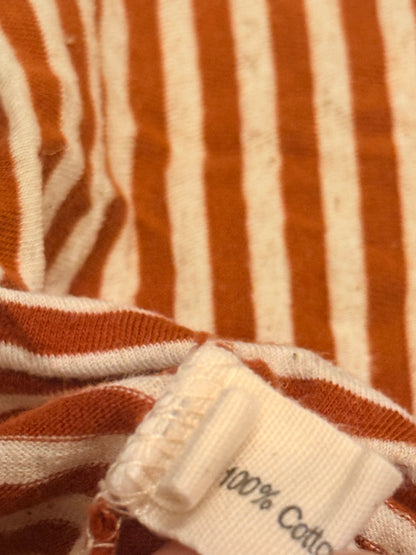 Boo Striped Tank Top Size 3-6m