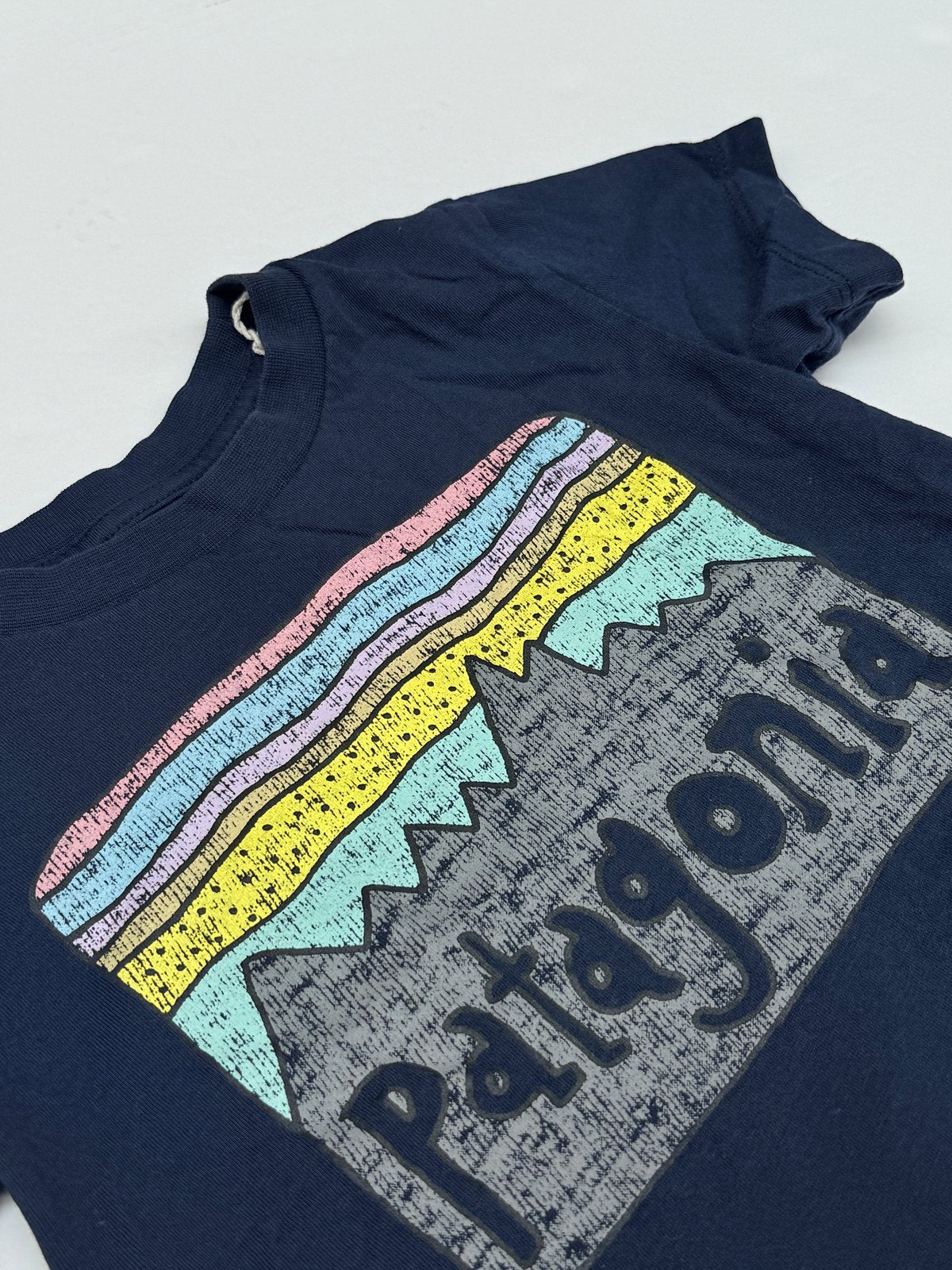 Patagonia Navy Graphic T-Shirt 2T