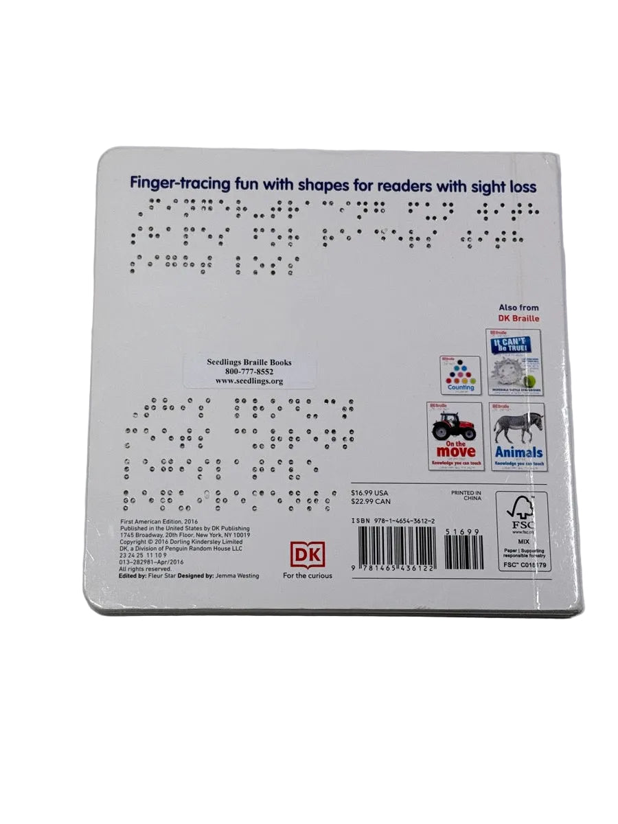 DK Braille Shapes Board Book