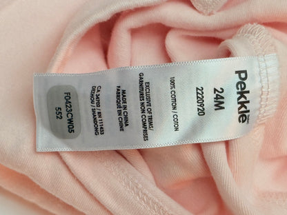 Pekkle Floral Ruffle Bodysuit 24M
