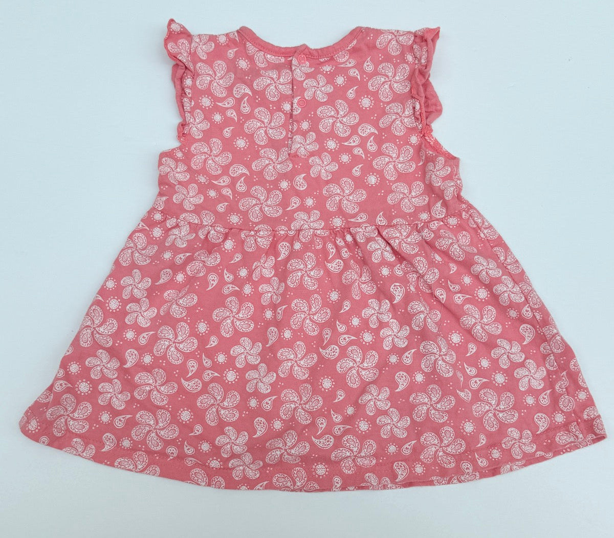 Golf & Baby Pink Paisley Dress 18-24m