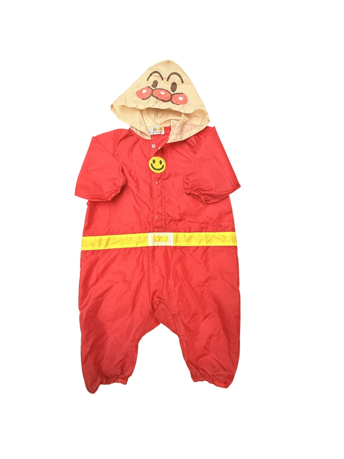 Anpanman Hooded Character Costume Romper 2T