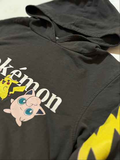 Pokémon Pikachu Jigglypuff Graphic Hoodie Dress 7/8
