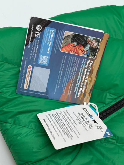NWT - Morrison Outdoors Little Mo 20° Sleep Sack 6-24M