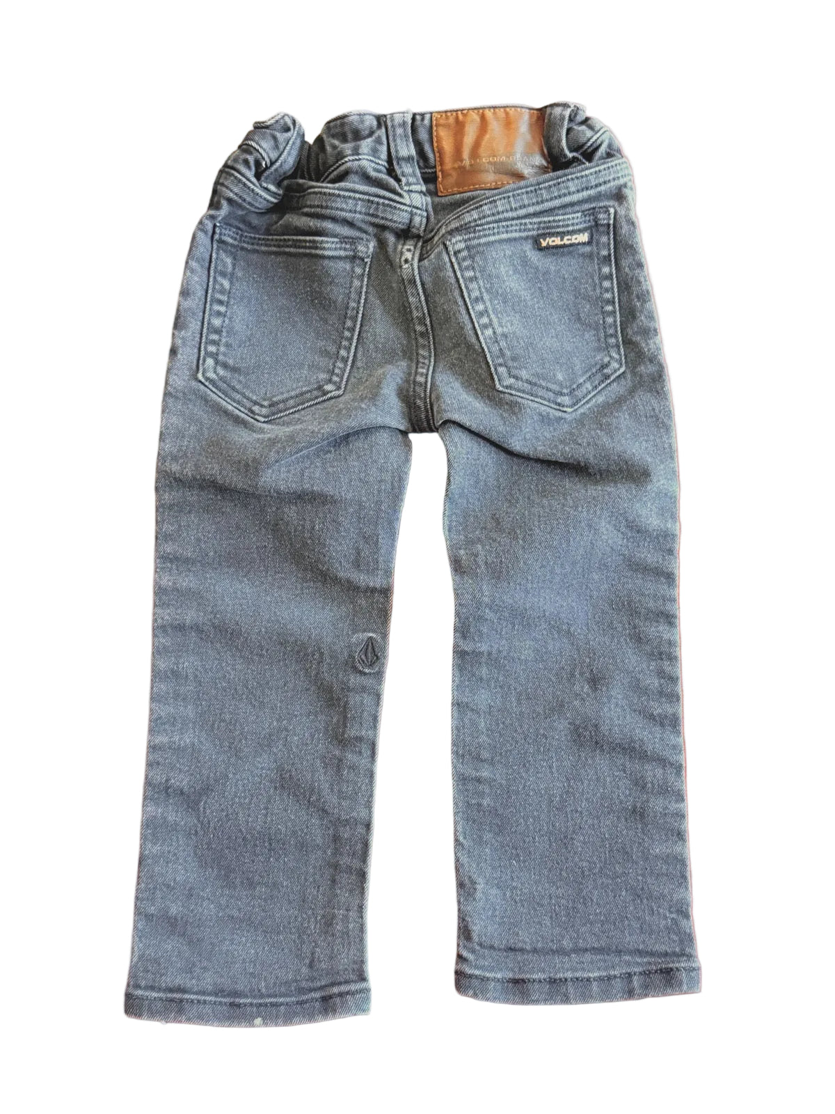 Volcom Vorta Slim Straight Gray Jeans 2T