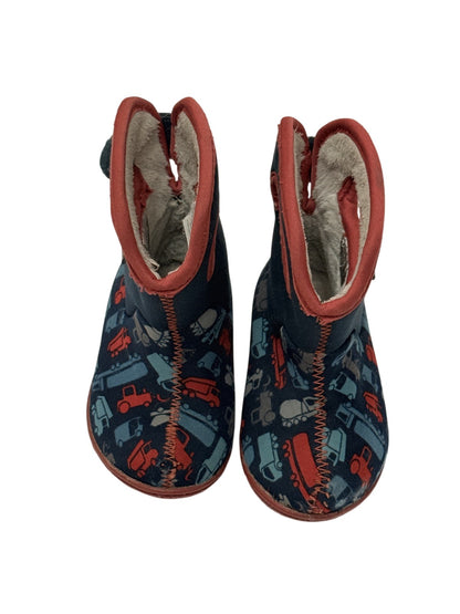 Bogs Waterproof Truck Print Baby Boots Size 4