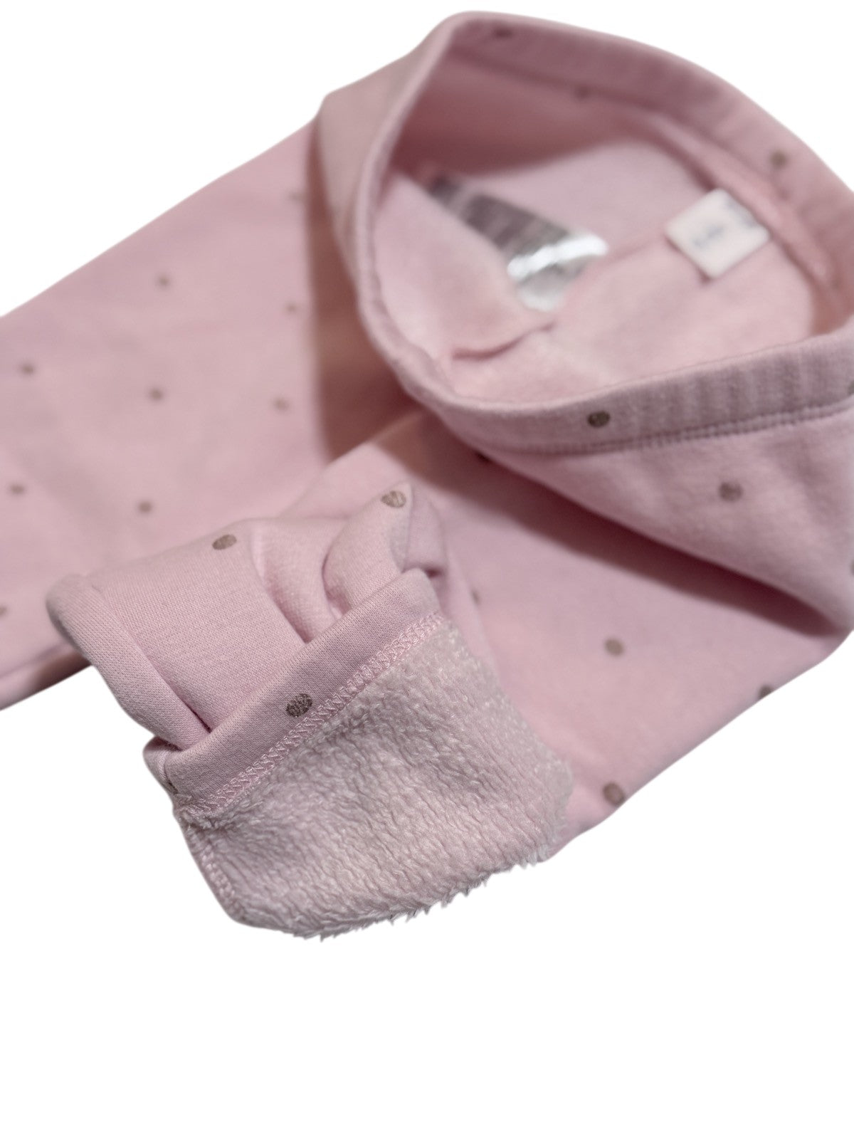 Old Navy Thick Pink Polka Dot Leggings 3T