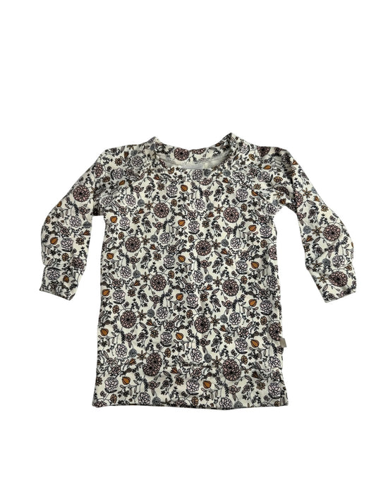 Jax + Lennon Floral Raglan Top 0-6M