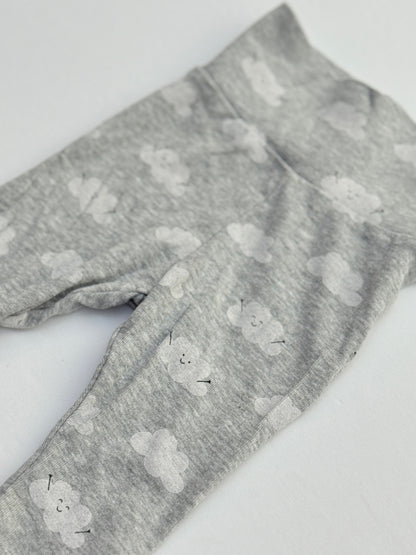 H&M Cloud Print Baby Leggings 4-6M