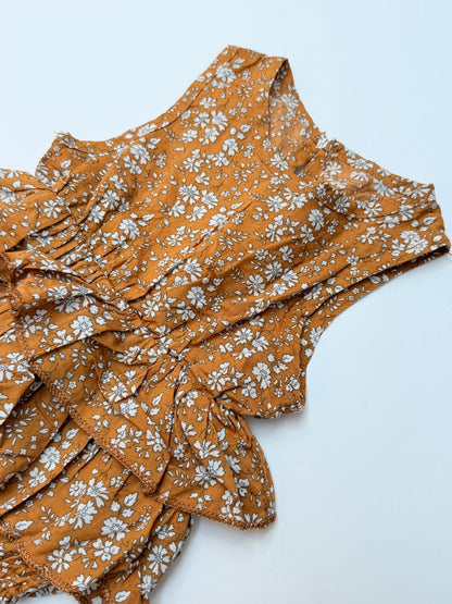 Floral Ruffle Romper 12m