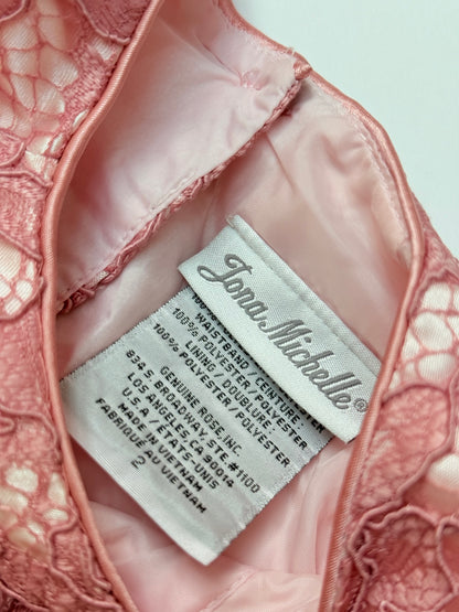 Jona Michelle Pink Lace Dress Size 2