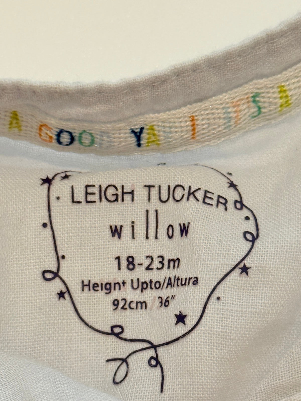 Leigh Tucker Willow Blue Linen Shirt 18-23M