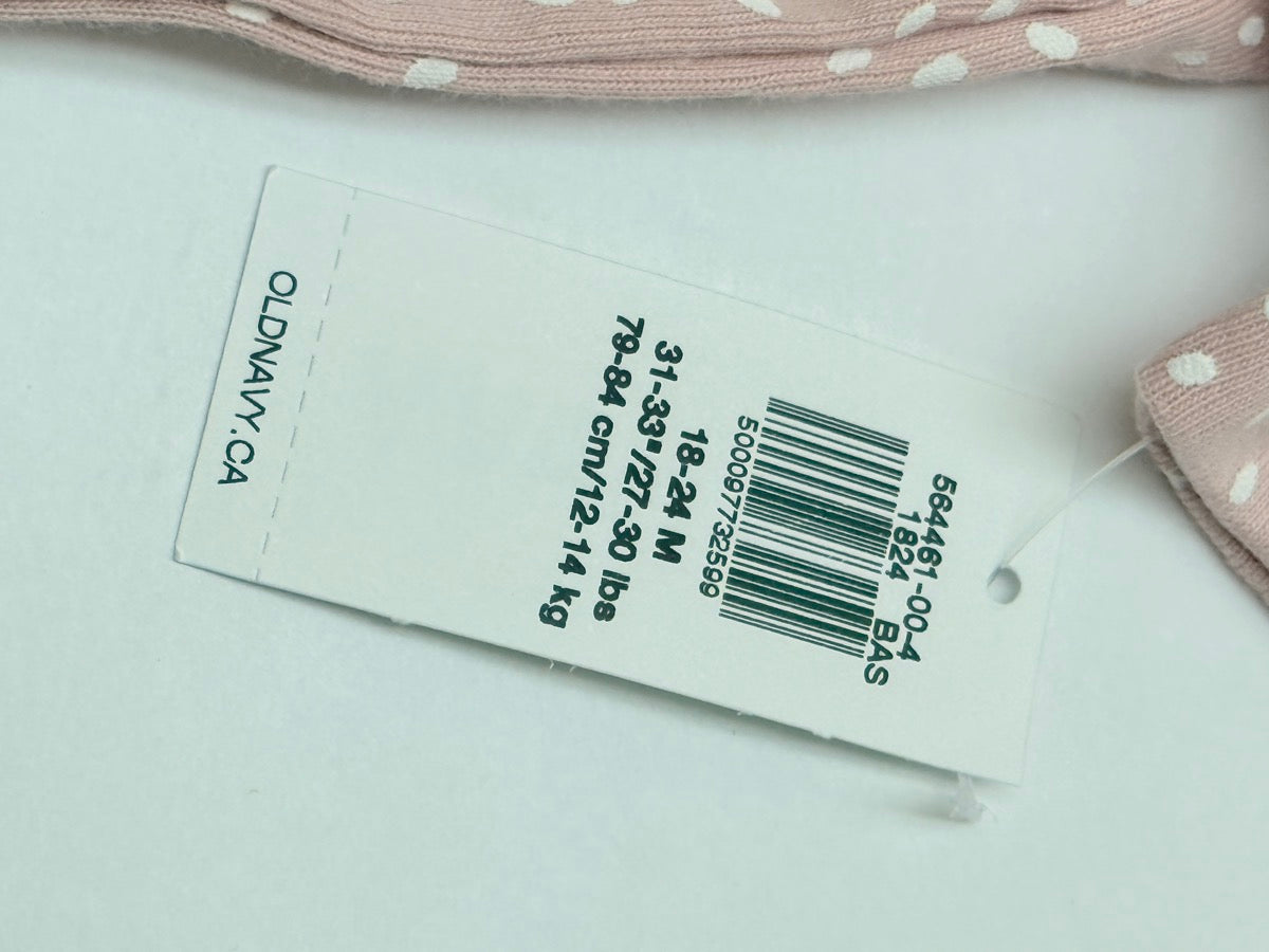 NWT - Old Navy Polka Dot Bodysuit 18-24M