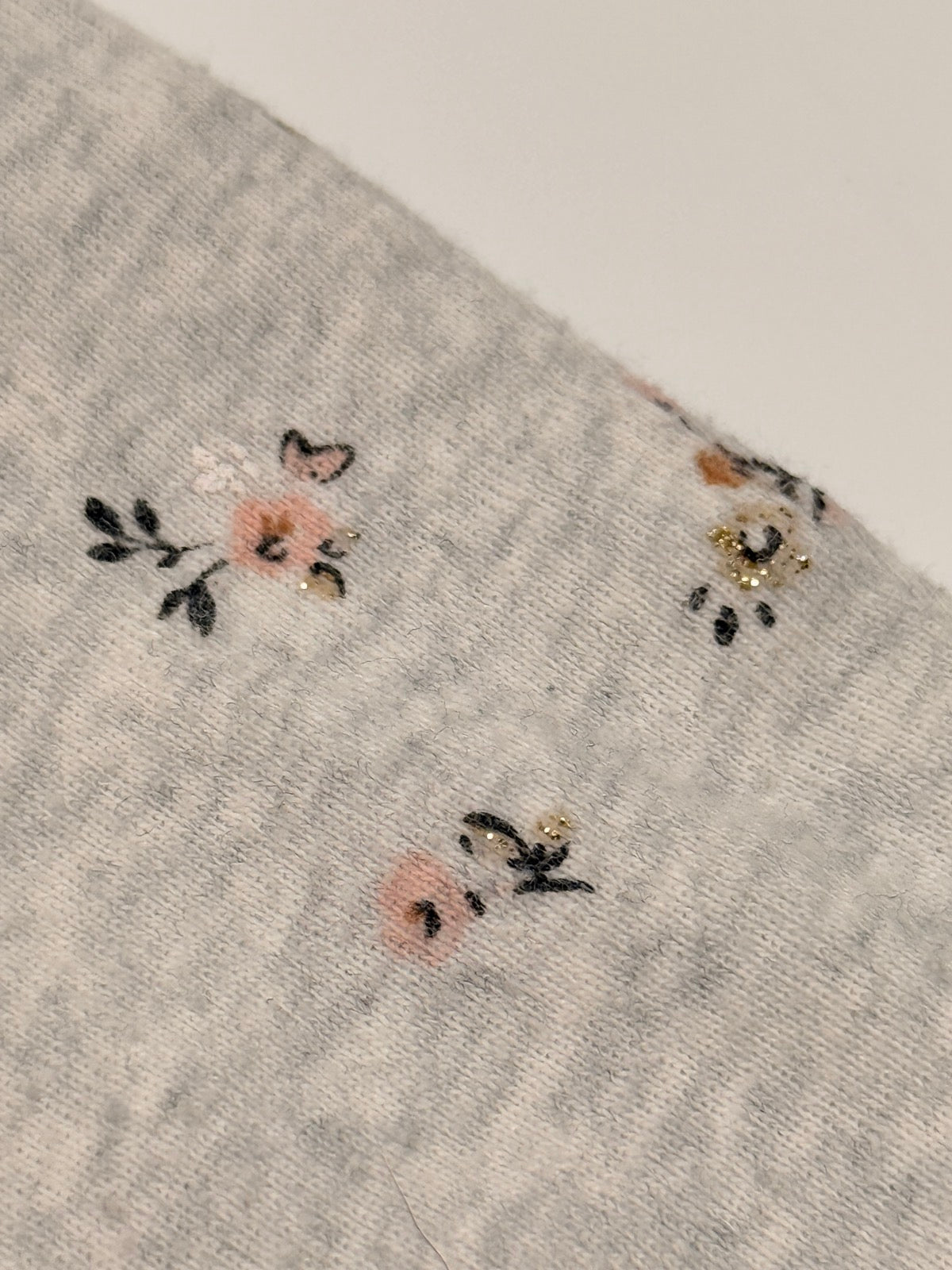 Carter's Gray Floral Leggings 6m