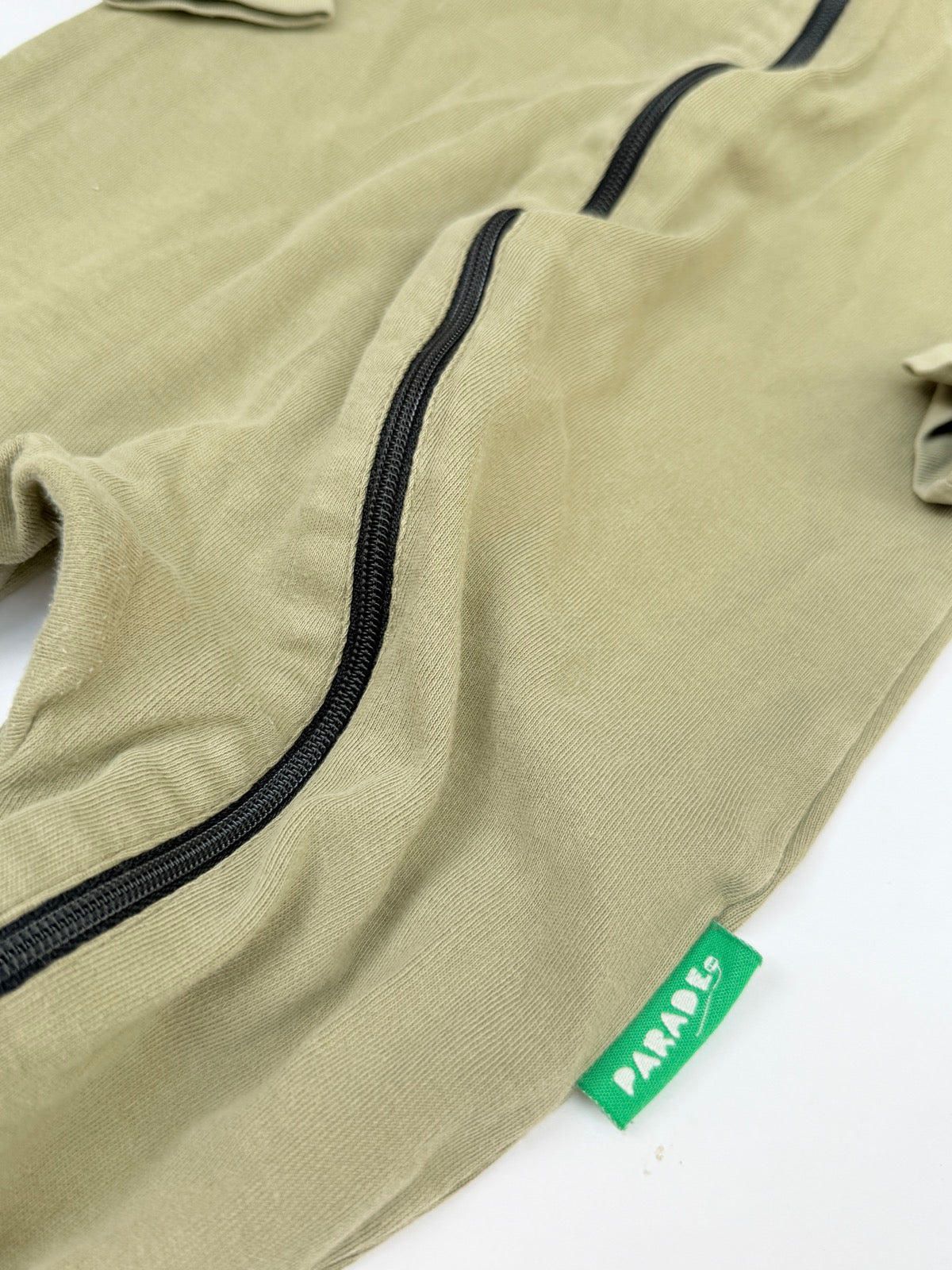 Parade Organic Sage Green Zip Romper 12-18m