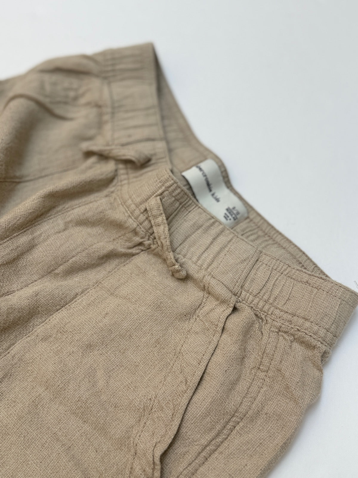 Abercrombie Kids Linen Blend Joggers Size 9/10