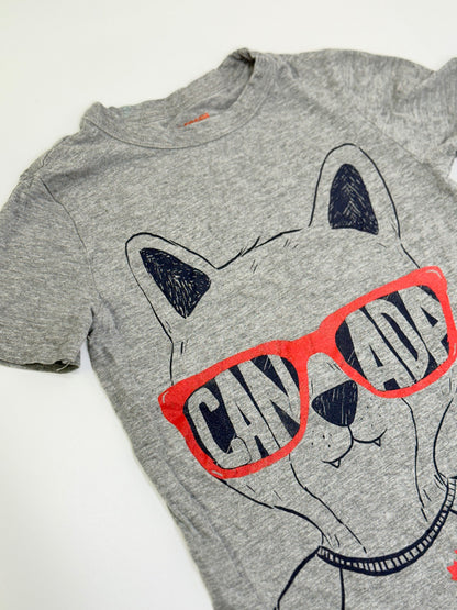 T-shirt gris renard Joe Fresh Canada taille 6