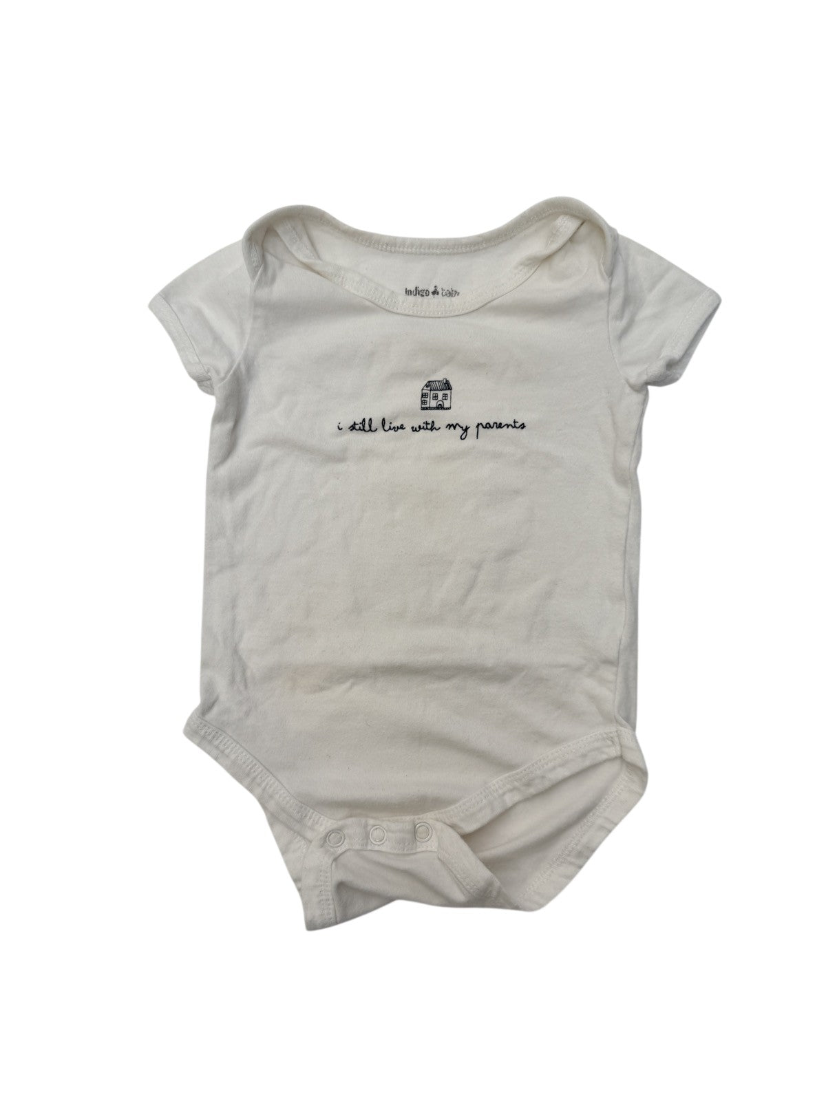 Indigo Baby "Still Live With Parents" Bodysuit 6-12M