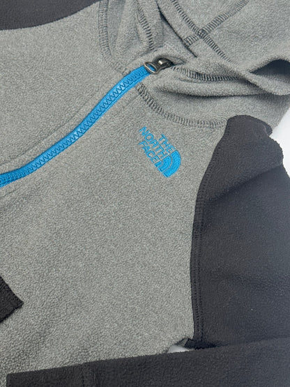 The North Face Gray Fleece Hoodie 4T