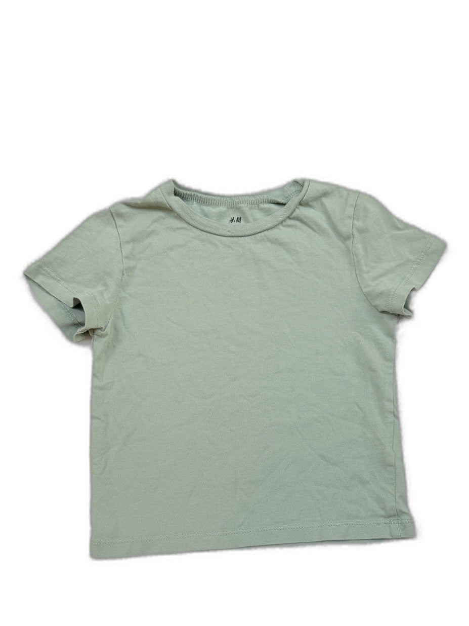 H&M Sage Green T-Shirt 2T