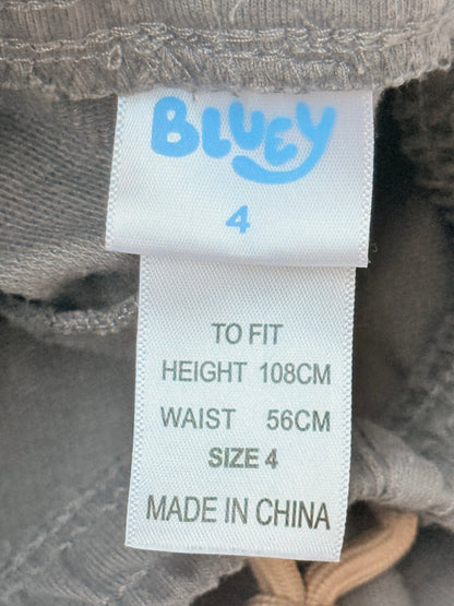 Blue Friends Forever Graphic Shorts Size 4