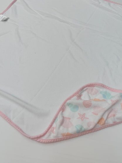 Koalababy Pink Seashell Print Baby Blanket