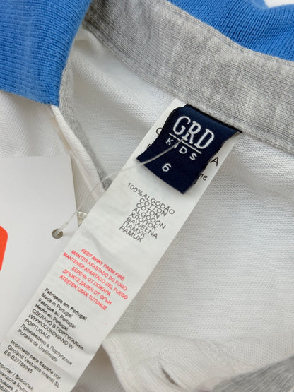 GRD Kids Striped Polo Shirt Size 6