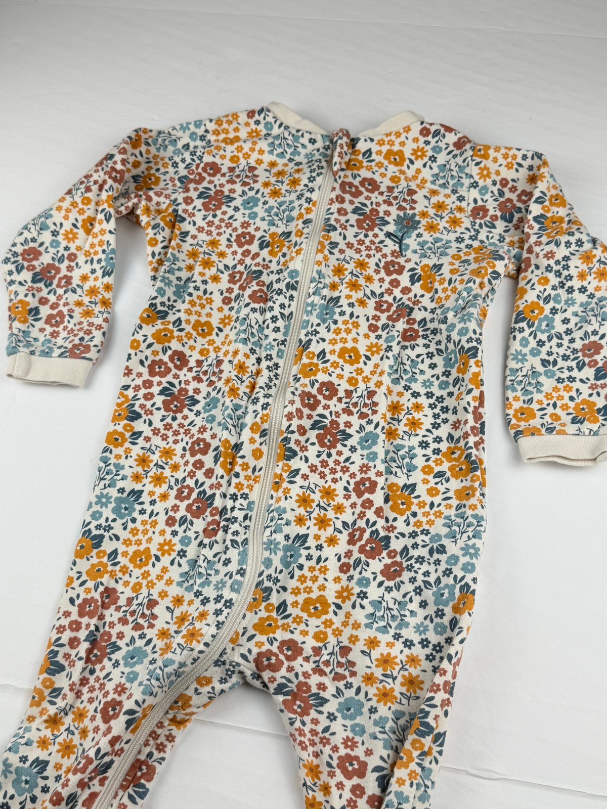 Pekkle Floral Zip Sleeper 24M