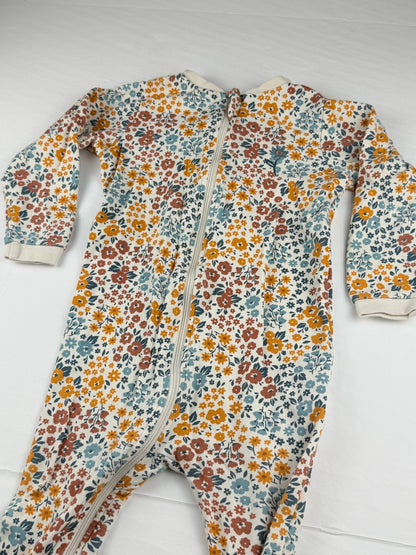 Pekkle Floral Zip Sleeper 24M