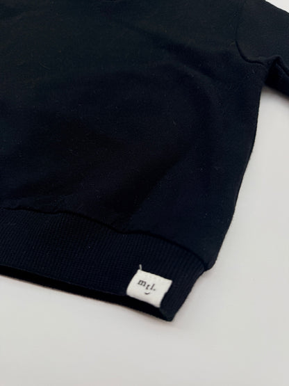 Miles the Label Black Sweatshirt 3M