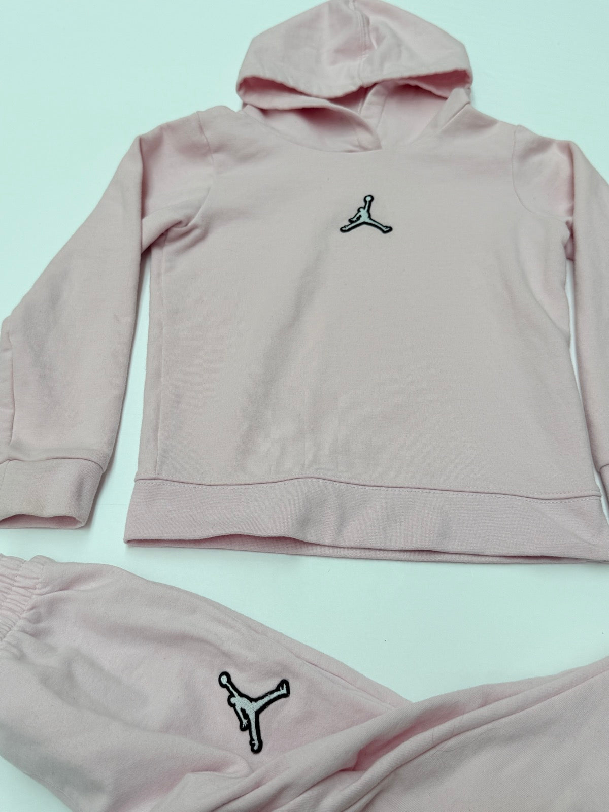 Jordan Pink Hoodie Jogger Set 4T