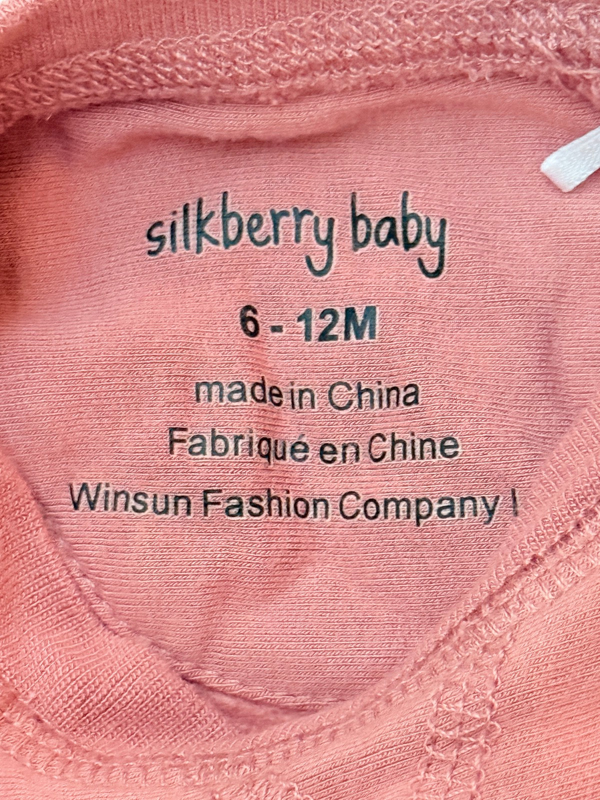 Silkberry Baby Small Wonder Sweatshirt 6-12M