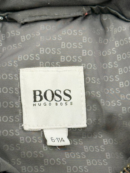 BOSS HUGO BOSS Black Hooded Puffer Jacket