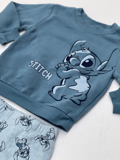Disney Baby Stitch Sweatshirt and Pants Set 12-18M