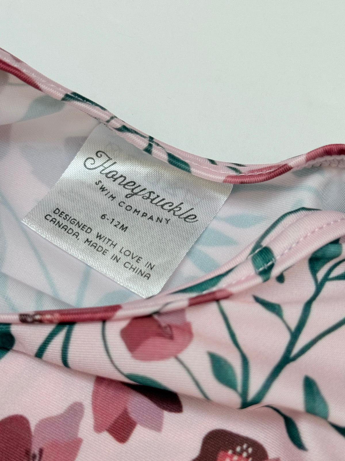 Honeysuckle Swim Co Floral Dress 6-12M