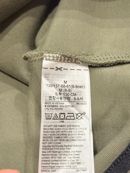 GapFit Dry Olive Crewneck Sweatshirt Size 8-9