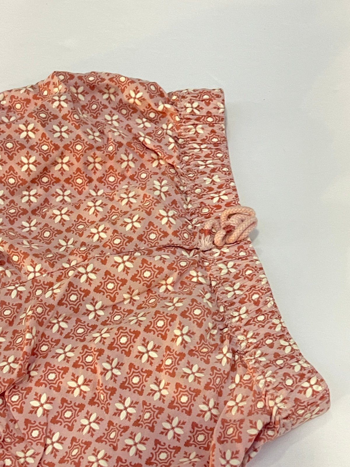 Carter's Pink Floral Bloomer Shorts 9M