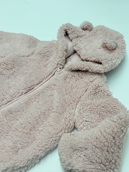 Baby Gap Sherpa Bear Pramsuit 3-6M