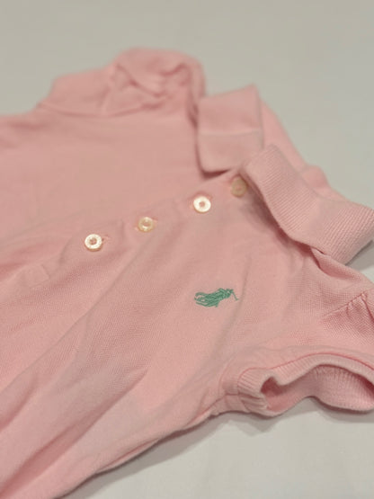 Ralph Lauren Pink Polo Dress Girls