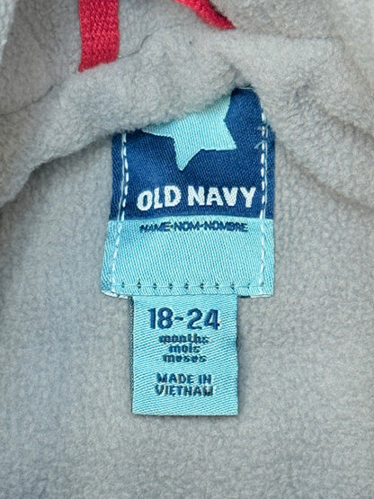 Old Navy Gray Duffle Toggle Coat 18-24M