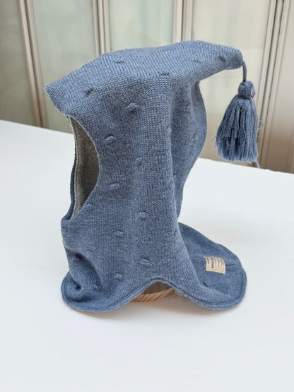 Mini A Ture Merino Knit Hood Balaclava Hat 2-3Y