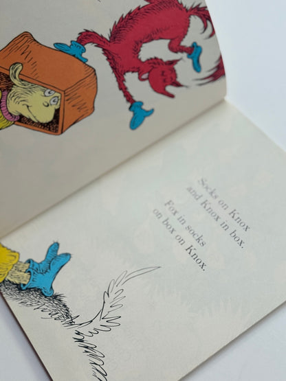 Dr. Seuss Fox in Socks